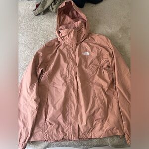 Women’s North Face rain coat